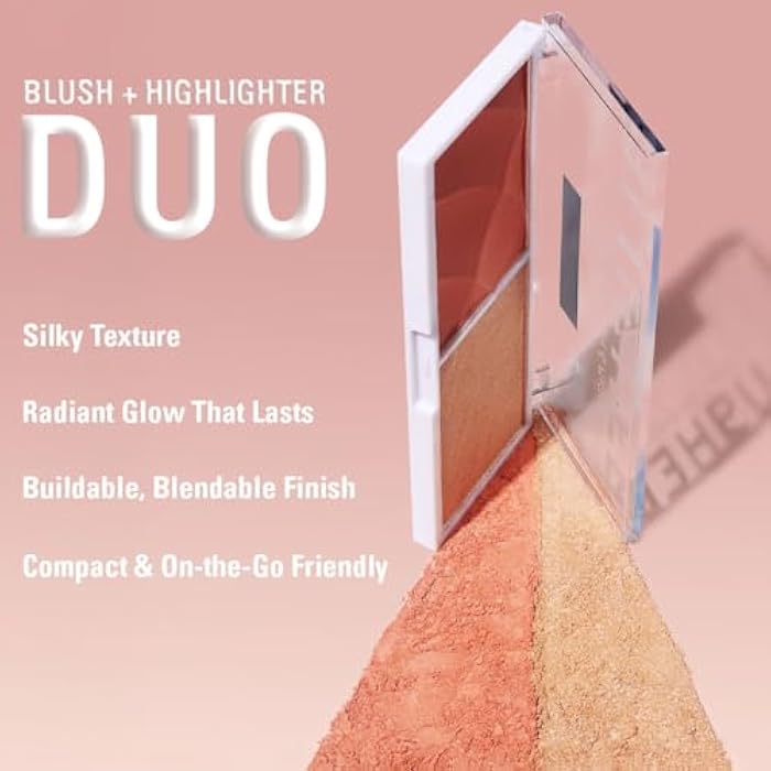 Makeup Revolution Relove Colour Play Blushed Duo, Sweet - Image 2